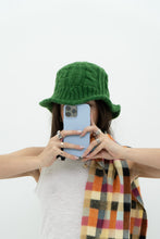 Load image into Gallery viewer, Modern x Green Raised Knit Bucket Hat