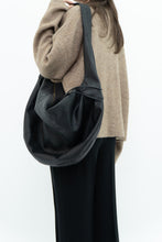 Load image into Gallery viewer, FREE PEOPLE x Black Faux Leather Oversized Bag