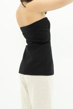 Load image into Gallery viewer, MESHKI x Deadstock Black Buttoned Top (XS)