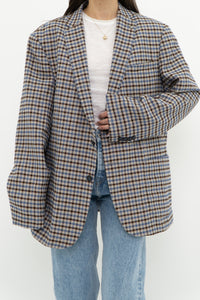 Modern x RW&CO Gingham Oversized Mens Blazer  (S-L)