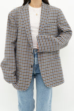 Load image into Gallery viewer, Modern x RW&amp;CO Gingham Oversized Mens Blazer  (S-L)