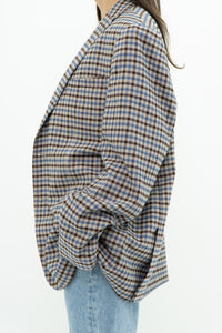 Modern x RW&CO Gingham Oversized Mens Blazer  (S-L)