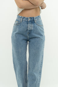 PEPE JEANS x Light Wash Straight Leg Denim (S)