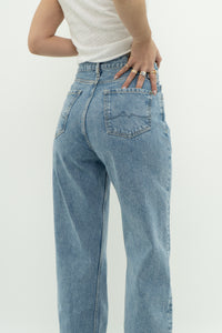 PEPE JEANS x Light Wash Straight Leg Denim (S)