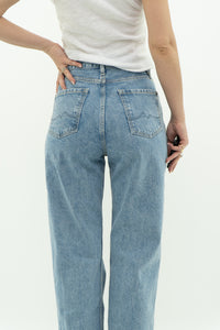 PEPE JEANS x Light Wash Straight Leg Denim (S)