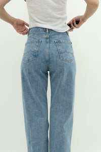 PEPE JEANS x Light Wash Straight Leg Denim (S)