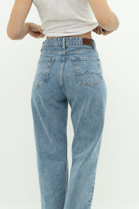 PEPE JEANS x Light Wash Straight Leg Denim (S)