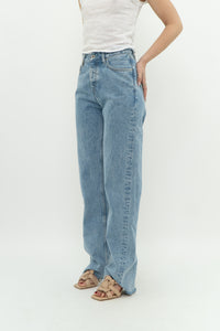 PEPE JEANS x Light Wash Straight Leg Denim (S)