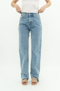 PEPE JEANS x Light Wash Straight Leg Denim (S)