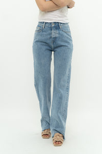 PEPE JEANS x Light Wash Straight Leg Denim (S)