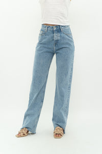 PEPE JEANS x Light Wash Straight Leg Denim (S)