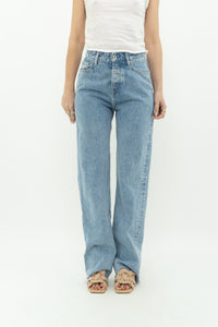 PEPE JEANS x Light Wash Straight Leg Denim (S)