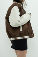 Load image into Gallery viewer, Vintage x SOUTHPOLE Brown, White Varsity Bomber (XS-M)