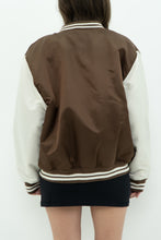 Load image into Gallery viewer, Vintage x SOUTHPOLE Brown, White Varsity Bomber (XS-M)