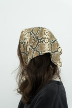 Load image into Gallery viewer, Vintage x Pure Silk Snakeskin Scarf