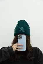 Load image into Gallery viewer, NY x Forest Green Beanie