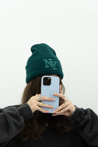 NY x Forest Green Beanie