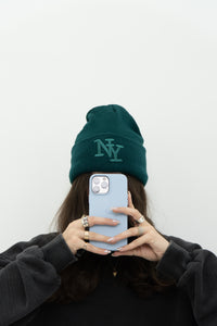 NY x Forest Green Beanie