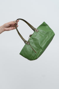 Vintage x Green Leather Small Purse