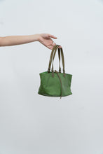 Load image into Gallery viewer, Vintage x Green Leather Small Purse