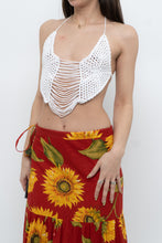 Load image into Gallery viewer, Vintage x White Crochet Bra Top (XS-M)