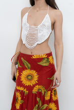 Load image into Gallery viewer, Vintage x White Crochet Bra Top (XS-M)