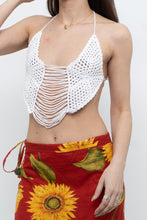 Load image into Gallery viewer, Vintage x White Crochet Bra Top (XS-M)