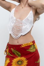 Load image into Gallery viewer, Vintage x White Crochet Bra Top (XS-M)