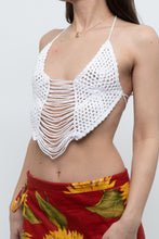 Load image into Gallery viewer, Vintage x White Crochet Bra Top (XS-M)