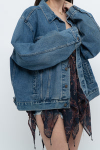 Vintage x LEVIS Orange Tab Midwash Denim Jacket (M-XL)