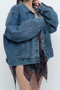 Vintage x LEVIS Orange Tab Midwash Denim Jacket (M-XL)