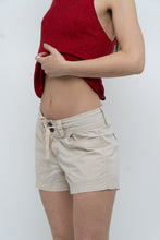 Load image into Gallery viewer, Vintage x JACOB Beige Cotton Shorts (S, M)