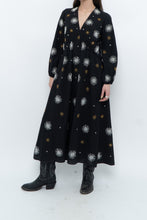 Load image into Gallery viewer, SUNDRESS x Black Silver, Gold Beaded Maxi Dress (XS-M)