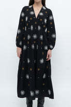 Load image into Gallery viewer, SUNDRESS x Black Silver, Gold Beaded Maxi Dress (XS-M)