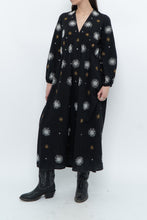 Load image into Gallery viewer, SUNDRESS x Black Silver, Gold Beaded Maxi Dress (XS-M)