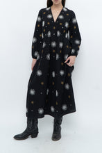 Load image into Gallery viewer, SUNDRESS x Black Silver, Gold Beaded Maxi Dress (XS-M)
