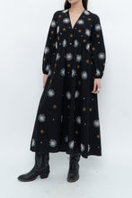 Load image into Gallery viewer, SUNDRESS x Black Silver, Gold Beaded Maxi Dress (XS-M)