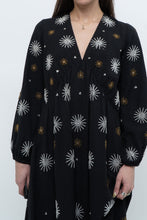 Load image into Gallery viewer, SUNDRESS x Black Silver, Gold Beaded Maxi Dress (XS-M)