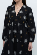 Load image into Gallery viewer, SUNDRESS x Black Silver, Gold Beaded Maxi Dress (XS-M)
