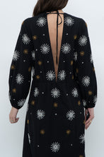 Load image into Gallery viewer, SUNDRESS x Black Silver, Gold Beaded Maxi Dress (XS-M)