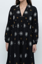 Load image into Gallery viewer, SUNDRESS x Black Silver, Gold Beaded Maxi Dress (XS-M)