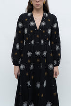 Load image into Gallery viewer, SUNDRESS x Black Silver, Gold Beaded Maxi Dress (XS-M)