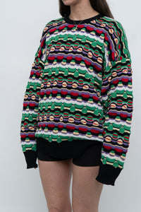 Vintage x Made in Australia x KALAROO AUSTRALIA Colourful Cotton Raised Knit (XS-XL)