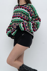 Vintage x Made in Australia x KALAROO AUSTRALIA Colourful Cotton Raised Knit (XS-XL)