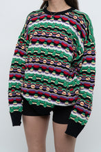 Load image into Gallery viewer, Vintage x Made in Australia x KALAROO AUSTRALIA Colourful Cotton Raised Knit (XS-XL)