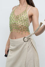 Load image into Gallery viewer, Modern x UO Deadstock Green Chainlink Top (XS-L)