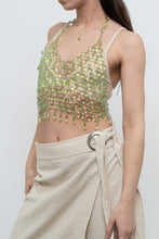 Load image into Gallery viewer, Modern x UO Deadstock Green Chainlink Top (XS-L)