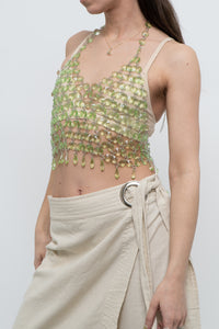 Modern x UO Deadstock Green Chainlink Top (XS-L)