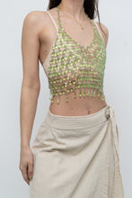 Load image into Gallery viewer, Modern x UO Deadstock Green Chainlink Top (XS-L)