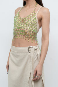Modern x UO Deadstock Green Chainlink Top (XS-L)